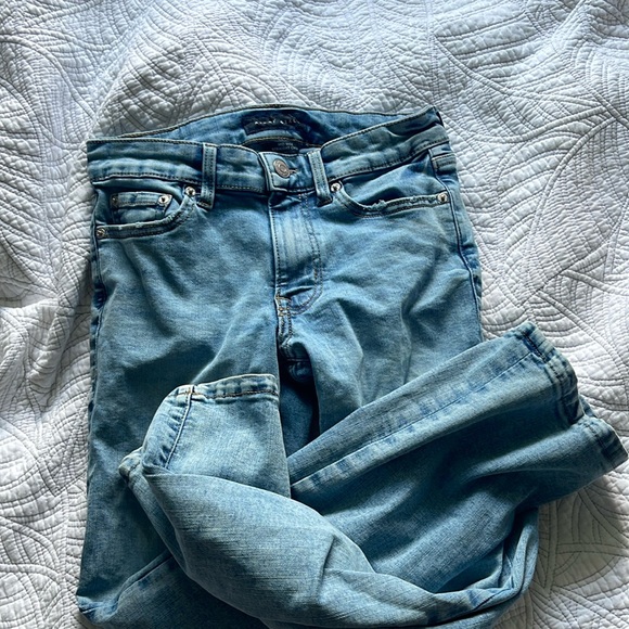 Aeropostale mid rise straight crop jeans. - Picture 1 of 1